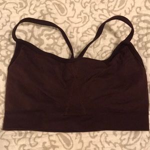 Athleta Purple Bralette style Sports Bra M Like New